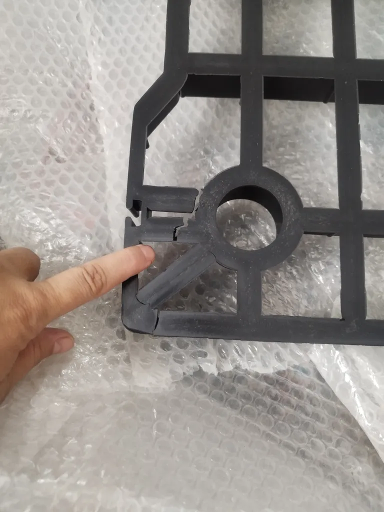 کفی تختخواب دو نفره مدل پلیمری سایز 160×200 سانتی متر