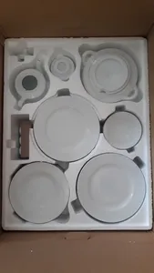 تجریه خرید سرویس غذاخوری 102 پارچه چینی زرین ایران سری رادیانس مدل White درجه یک