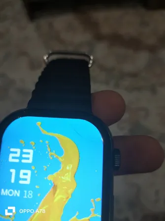 ساعت هوشمند 45 میلی‌متری کیوکویر مدل KW25 MAX series 10 با بند سیلیکونی