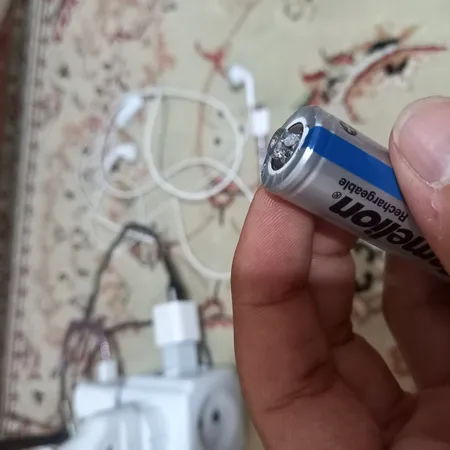 باتری لیتیوم-یون قابل شارژ کملیون کد ICR-18650 ظرفیت 2200 میلی آمپرساعت