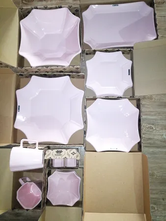 سرویس غذاخوری 14 پارچه کائولین مدل کارن