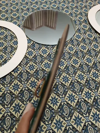 آینه مدل Rooz کد 063 مجموعه 5 عددی