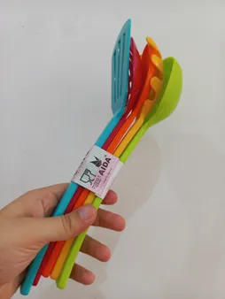 ست کفگیر و ملاقه 5 پارچه آیدا مدل qs1249