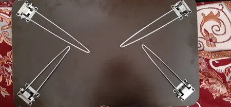 پایه میز تحریر مدل تاشو مجموعه 4 عددی