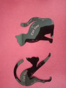 شابلون ابرو و خط چشم مدل Cat Line مجموعه 2 عددی