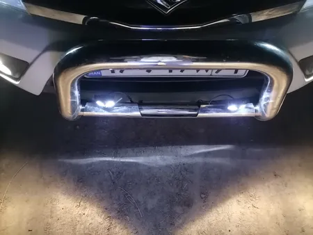 پرژکتور دو کنتاکت خودرو طرح جغد بسته دو عددی