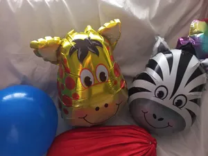 تجریه خرید مجموعه 74 عددی تم تولد مستر تم طرح حیوانات جنگل کد 4