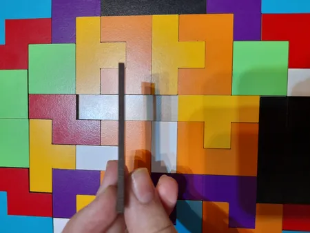 پازل 40 تکه مدل تانگرام روسی