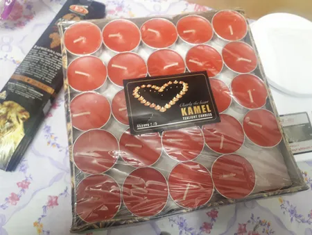 شمع وارمر رویا کندل مدل CVR1 بسته 100 عددی