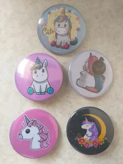 پیکسل طرح یونیکورن کد p1266 مجموعه ۵ عددی