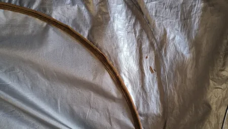 آفتابگیر شیشه جلو خودرو مدل عینکی به همراه کاور نگهدارنده