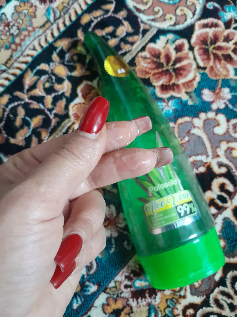 ژل آبرسان پوفوسوفو مدل آلوئه ورا شاخکی حجم 260 میلی لیتر