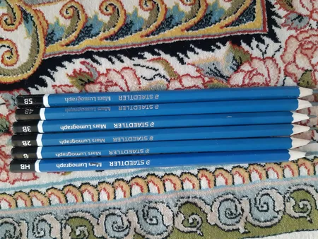 مداد طراحی استدلر مدل مارس لوموگراف بسته 6 عددی