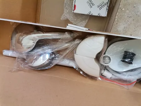 ست شیرآلات فراست پویا مدل درنا به همراه شلنگ توالت و دوش حمام