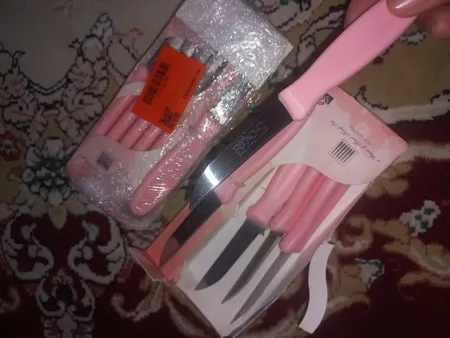 چاقو میوه خوری روک مدل بیسیک بسته 6 عددی