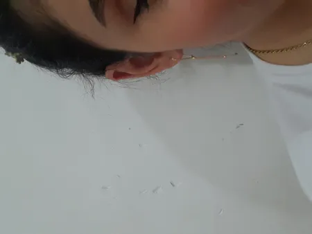 گوشواره طلا 18 عیار زنانه مدل البرنادو کد 01042