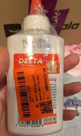 چسب چوب دلتا مدل تحریر حجم 110 میلی لیتر