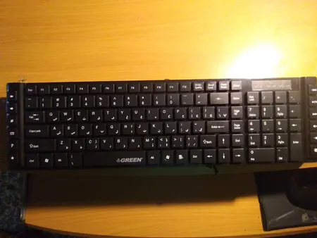 کیبورد گرین GK-301 باحروف فارسی