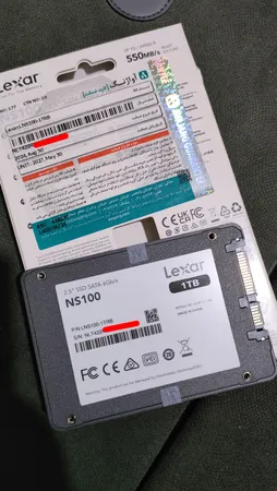 اس اس دی اینترنال لکسار مدل NS100 ظرفیت 1ترابایت