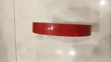 ‌چسب دوطرفه بی رنگ ژله ای مدل REG10 عرض 2 سانتی متر