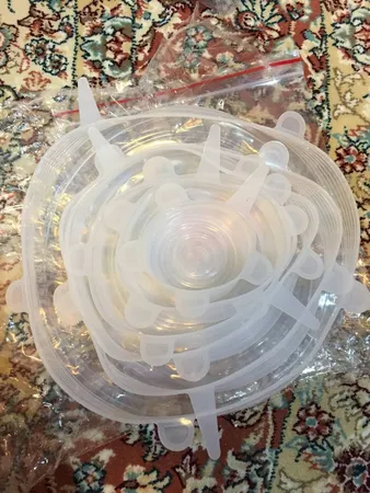 درپوش محافظ غذا مدل A11 بسته 6 عددی