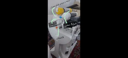دستگاه تصفیه کننده آب آکوآ اسپرینگ مدل UF - SF3600 به همراه فیلتر تصفیه کننده آب کد 01 مجموعه 3 عددی