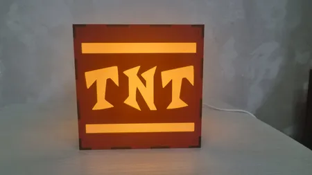 آیکون لایت طرح بازی کراش مدل TNT-NITRO L