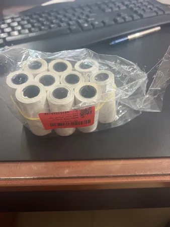 کاغذ پرینتر حرارتی مدل mpos بسته 10عددی