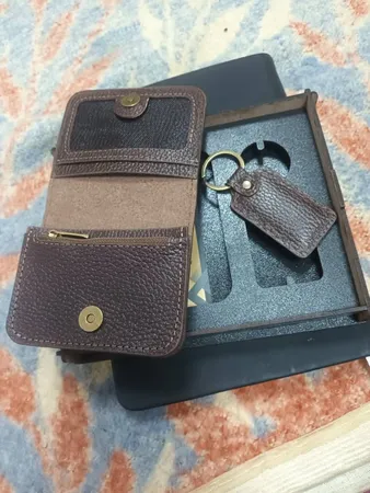 ست هدیه چرم عطارد مدل مدل چرم طبیعی کد A57