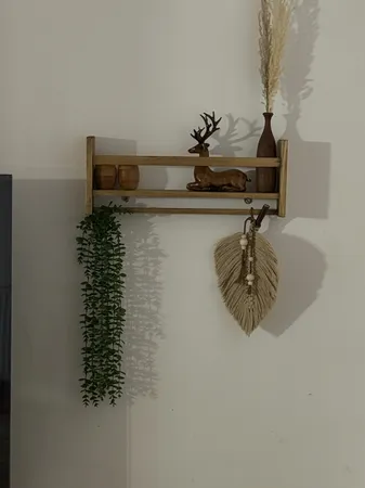 گل مصنوعی مدل آویز شمشاد پا کوتاه