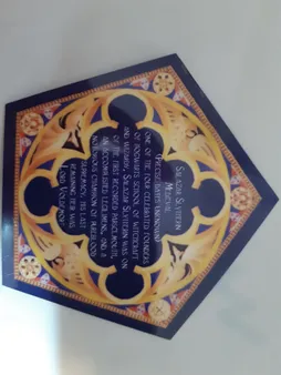 نشانگر کتاب مدل کارت شکلات قورباغه ای هری پاتر مجموعه 5 عددی