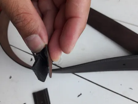 کمربند مردانه مدل Tik 1