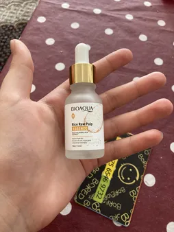 سرم پوست بایو آکوا مدل Rice Raw Pulp Hyaluronic Acid حجم 15 میلی لیتر