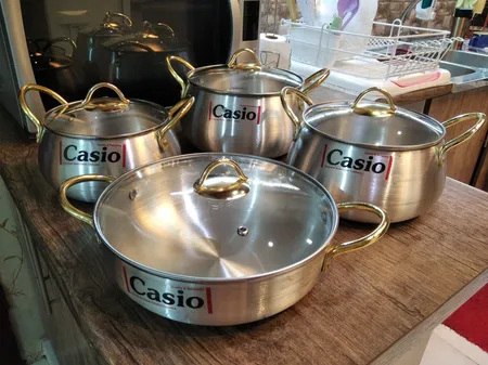 سرویس قابلمه 8 پارچه کاسیو کد 5033