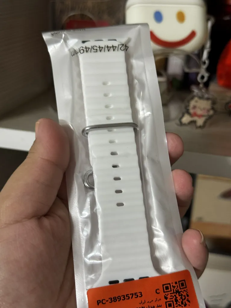 بند مدل سیلیکونی مناسب برای اپل واچ سایز 42/44/45 میلی متری