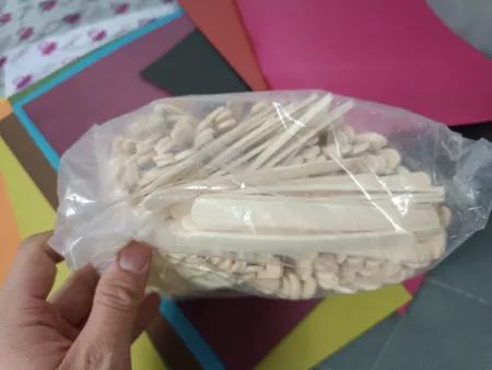 چوب بستنی مدل ICS بسته 320 عددی