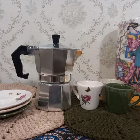 قهوه جوش و اسپرسو ساز مدل 3 Cup