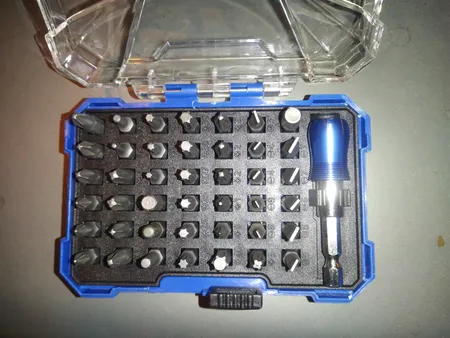 مجموعه 43 عددی پیچ گوشتی و سری پیچ گوشتی هیوندای مدل HC43B