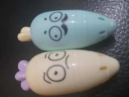 ماژیک علامت گذار طرح هویج مجموعه 6 عددی