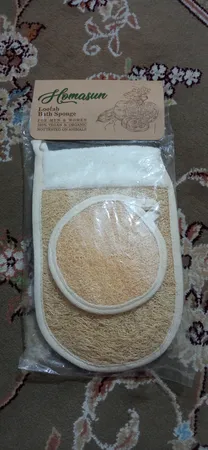 لیف حمام لوفا هماسان مدل وگان صورت و بدن