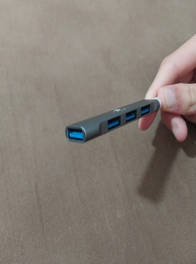 هاب 4 پورت USB-C اکی یس مدل 4IN1 TYPE-C