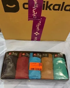 تجریه خرید شورت مردانه پوشاک ناطقیان مدل نخ پنبه کد 01 مجموعه 5 عددی