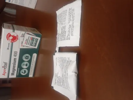 ساشه منیزیم 400 آپوویتال بسته 30 عددی