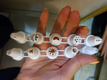 قیف خامه زن مدل X1 کد 660