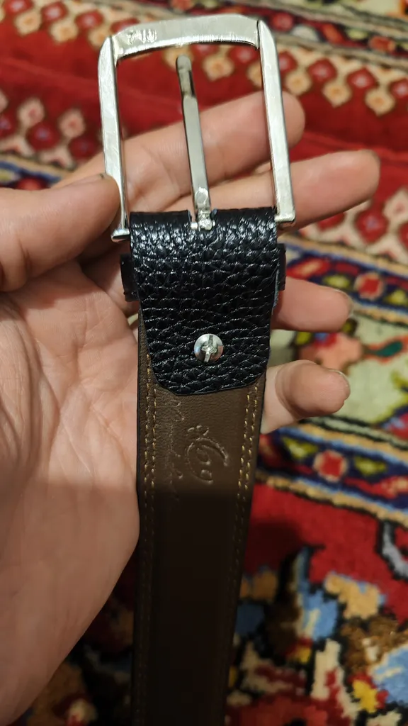 کمربند مردانه چرم عطارد مدل B23