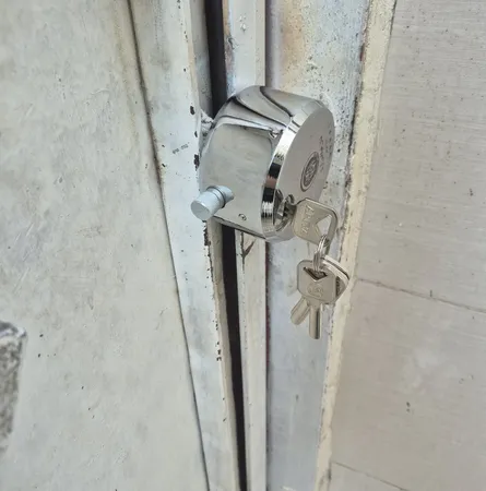 قفل آریا مدل SARDAAR-SN سایز 80 میلیمتر