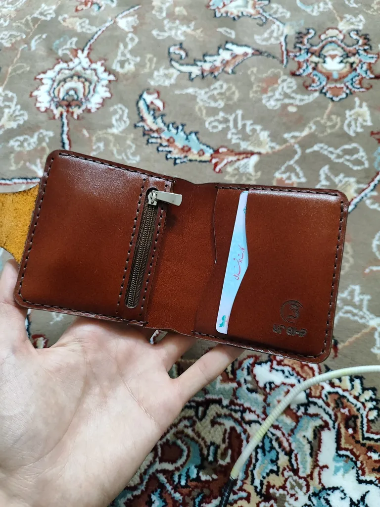 کیف پول خانه چرم آنا مدل 57777