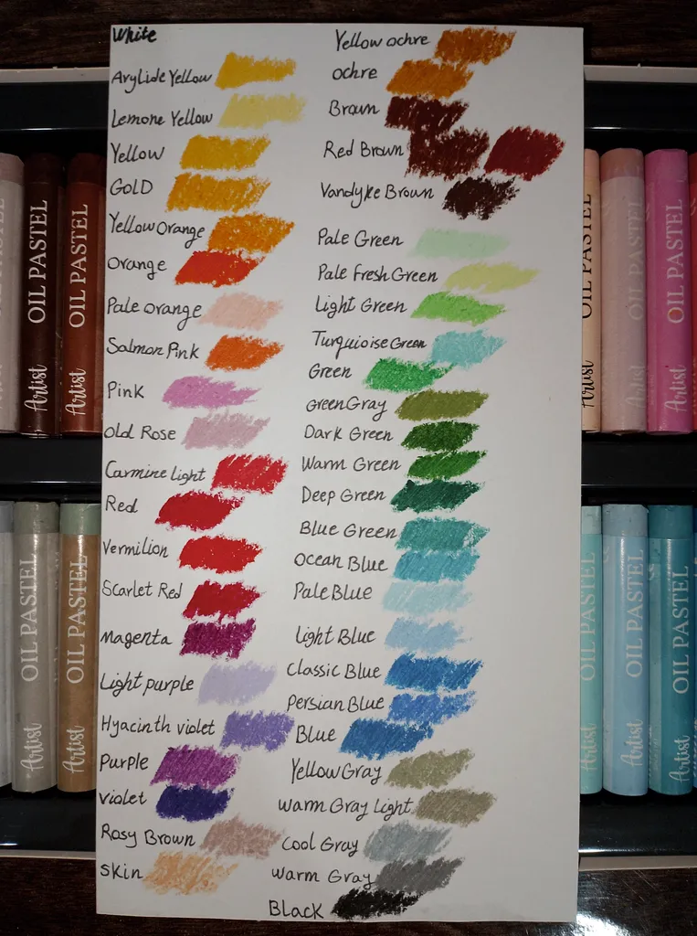 پاستل 48 رنگ آریا مدل Artist کد 2604