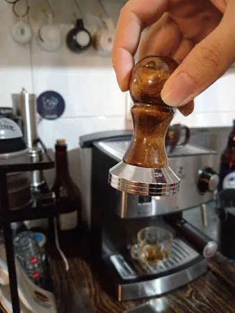 تمپر قهوه مدل 51