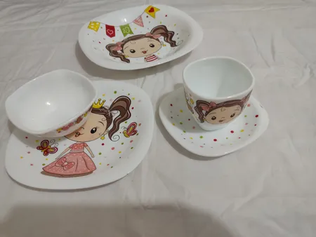 سرویس غذاخوری 5 تکه کودک کد 859